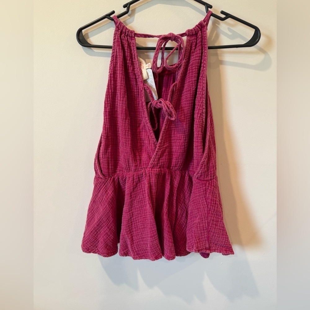 Peach Love California Pink Camisole with Ruched Bodice - Picture 2 of 8